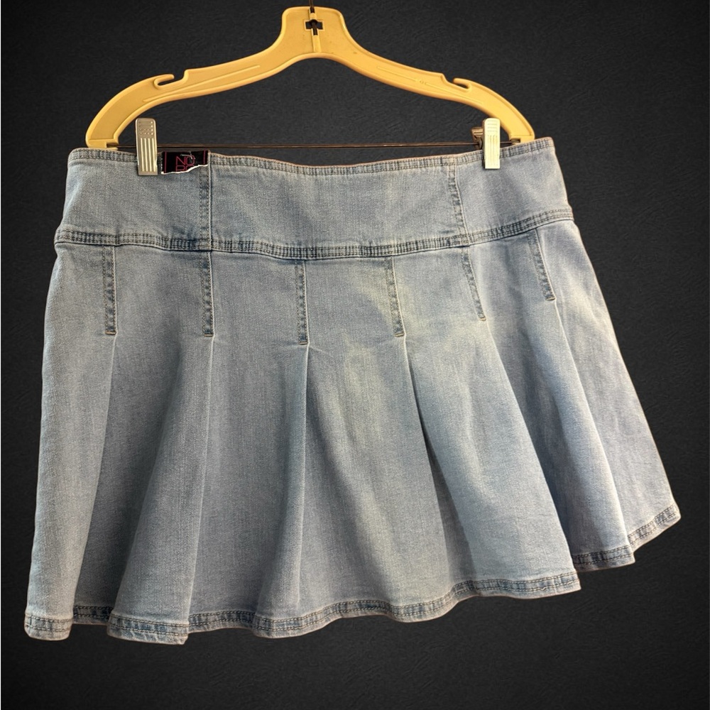 Denim Blue Women's Skirt - Picture 2 of 2